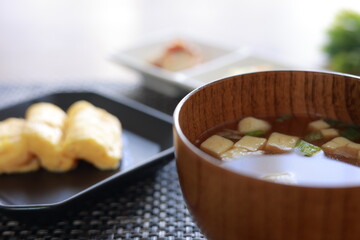 豆腐の味噌汁
