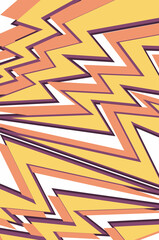 Fototapeta premium Abstract background with yellow lightning pattern