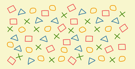 Simple background with varied pattern