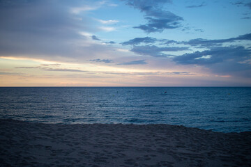 Obraz premium sunset on the sea