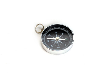 compass isolated on a white background life goal concept compass pointing the way.