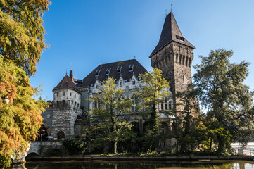 Vajdahunyad Castle in Budapest, Hungary