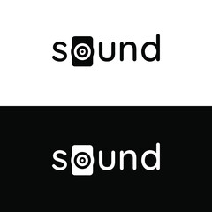 sound logo design illustration
