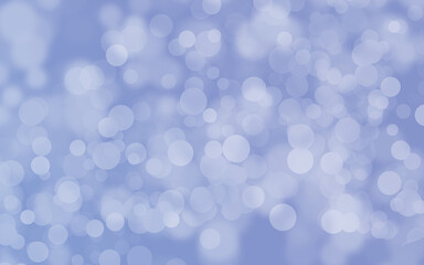 Beautiful abstract bokeh in blue and white tones for festive backgrounds and Wallpaper and Shiny Decorations Cool banners on pages, advertisements, websites.