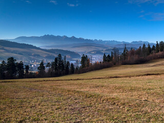 Tatry z Pienin Spiskich - Tabor Niedzica