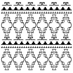Naklejka premium Luxury Design Ornaments Aztecs Geometric Pattern, Texture, Background