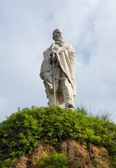 Giuseppe Garibaldi statue in Iseo, Italy, 2021. - 468202922