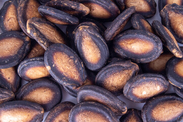 watermelon seeds background pile closeup macro food fruit