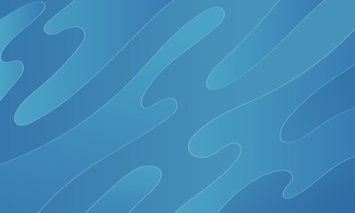 Abstract wavy blue background. Wild blue fluid background design.