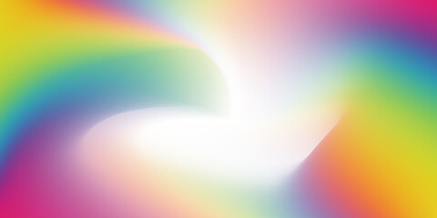 Rainbow Pastel Holographic Gradient Background