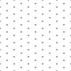 Square seamless background pattern from black eSIM symbols. The pattern is evenly filled. Vector illustration on white background
