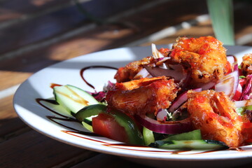 Ensalada de pollo