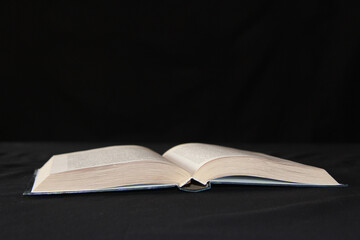 Open book. Book pages. Education. The science 