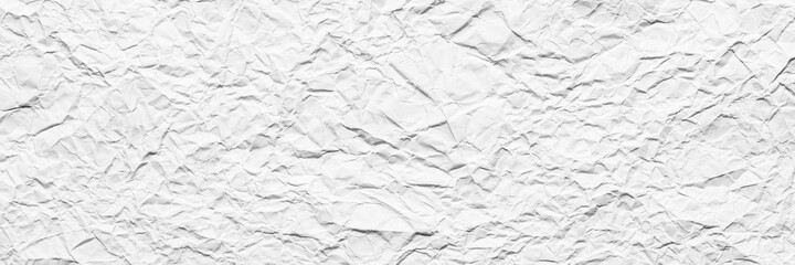 white paper wrinkled poster template , blank creased paper sheet mockup. white poster mockup on wall. empty paper mockup.