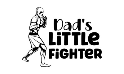 Typography for Father's Day badges, postcard,  prints, Father's Day greeting lettering with crown, Vector Illustration