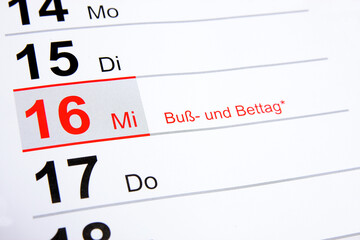 Buß- und Bettag
