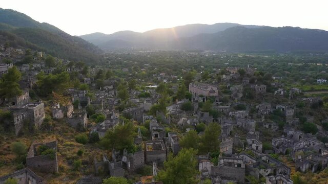 Kayak&ouml;y, anciently known in Greek as Karmilissos, shortened to Lebessos and pronounced in Modern Greek as Livissi, is presently a village 8 km south of Fethiye in southwestern Turkey in the old Lycia.