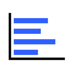 Fototapeta premium financial graph icon design vector