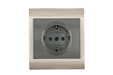 Electric switch isolated on a white background