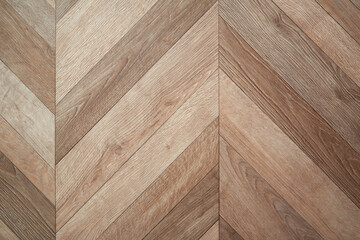 Laminated wooden floor for background