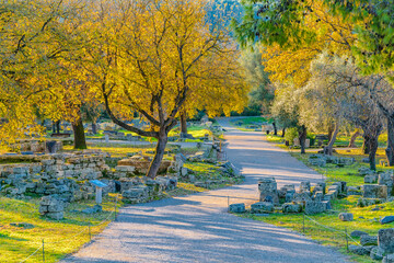 Olympia Ruins, Peloponesse, Greece