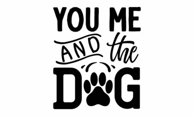 Funny typography poster, card template, Hand drawn positive background, Ink illustration, Modern brush calligraphy, Isolated on white background