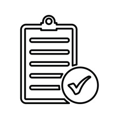 Test, check, order, report Editable vector graphics.