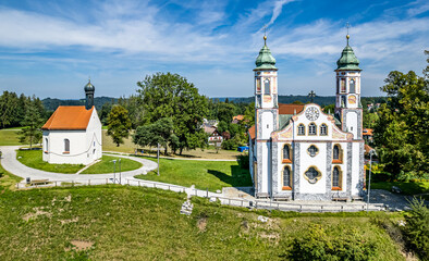 famous old town of Bad Tolz - Bavaria