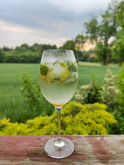 drink from a glass on warm summer day | country living