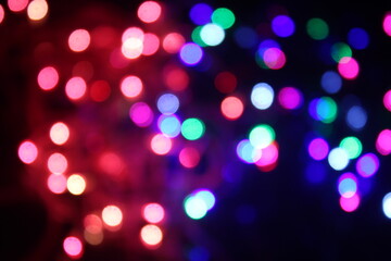 abstract background of lights