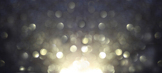 Blurred image with ight spots