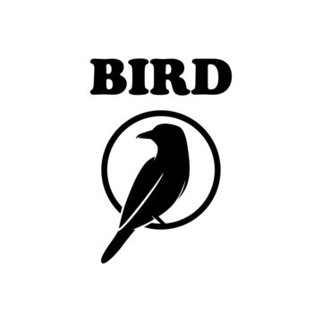 Bird Logo Design, Image, Inspiration, Circle, Cage, Template