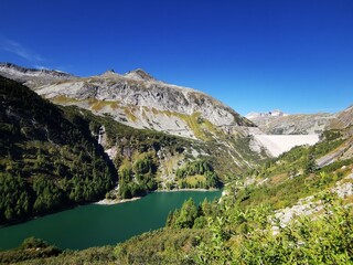 lake in the mountains
