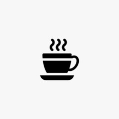 coffee icon. coffee vector icon on white background