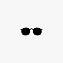 eyeglasses icon. eyeglasses vector icon on white background