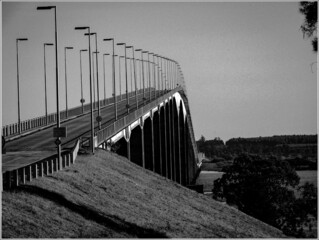 General San Martin International Bridge, Fray Bentos, Uruguay. Architectural concept