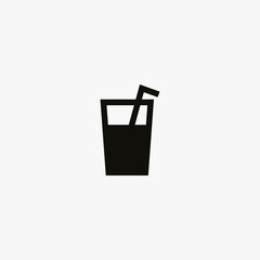 juice icon. juice vector icon on white background