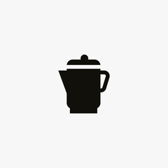 kettle icon. kettle vector icon on white background