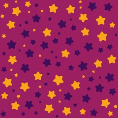 Colorful geometric stars background. Abstract pattern background. Shapes pattern. Colorful wrapping paper. Halloween pattern.
