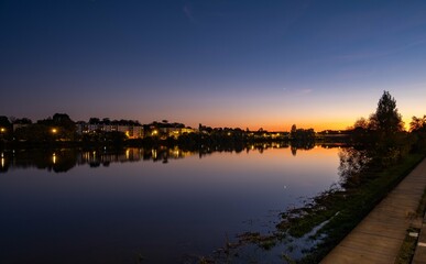 Les bords de Loire sur l'île de Nantes