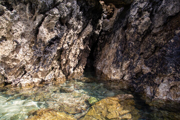 Wild beach of northern Spain