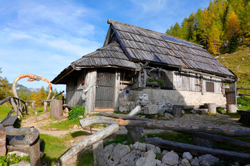 Alpine landscape in Triglav National Park - Seven Lakes Valley, Slovenja, Europe 