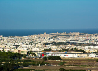 Obraz premium Malta Panorama, Mdina