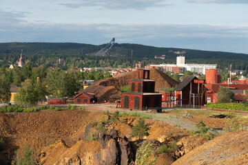 View from Falun, Dalarna, Sweden.