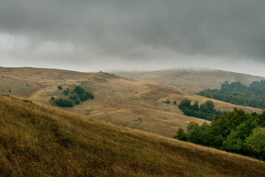 A Foggy Day in the Mountains