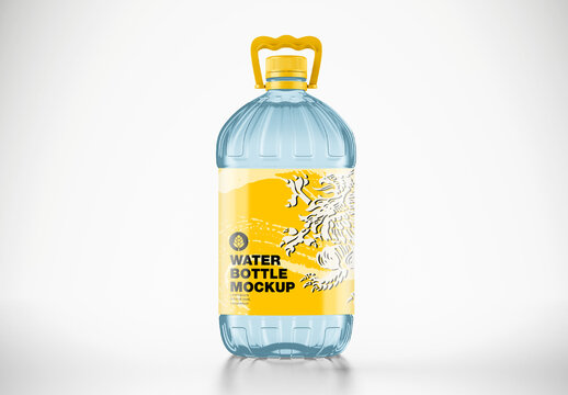 5L Water Bottle Mockup