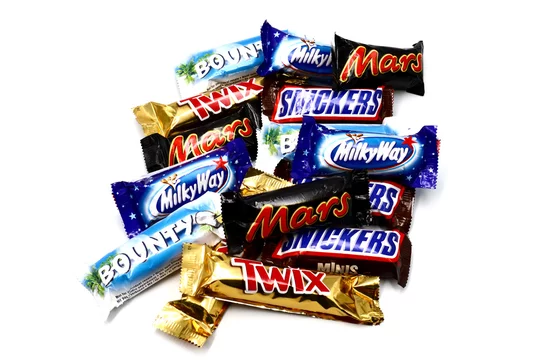 Mars, Bounty, Snickers, Milky Way and Twix chocolate bars, brands of Mars  Incorporated Photos | Adobe Stock