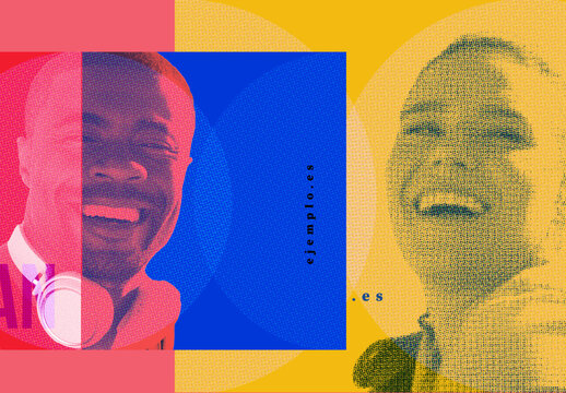 Efectos de imagen de duotono