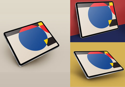 Plantilla predise&ntilde;ada de tableta moderna