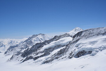 Swiss Bernese Alps. View on the Jungfrau